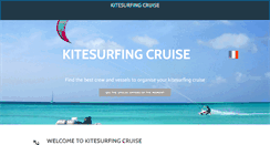 Desktop Screenshot of kitesurfingcruise.com
